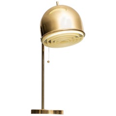 Table Lamp Model B-075 in Brass Produced by Bergbom in Sweden