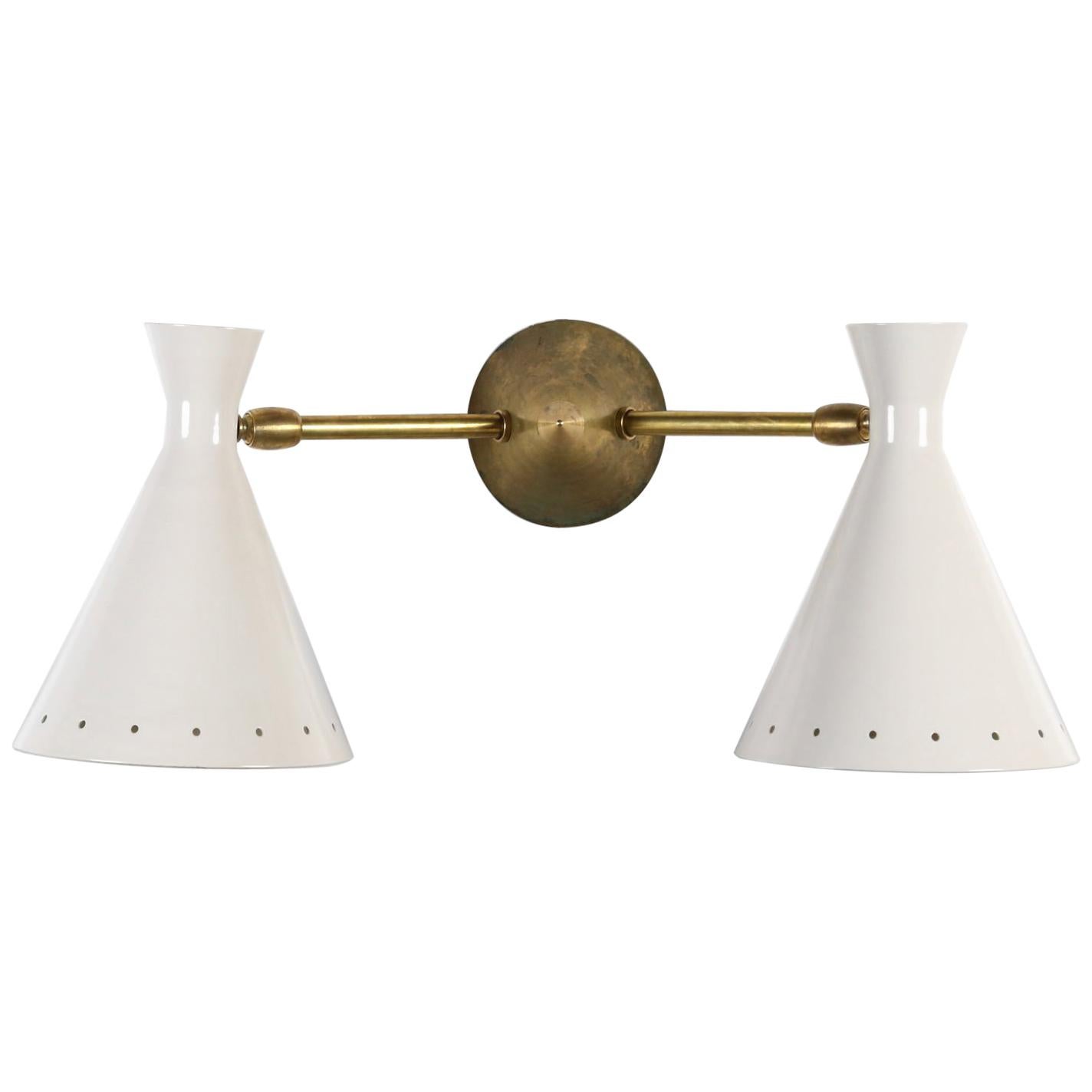 Pair of Modern Italian Sconce "Diabolo" Unlimited For Sale