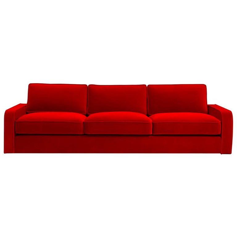 Romeo Red Sofa By Dom Edizioni