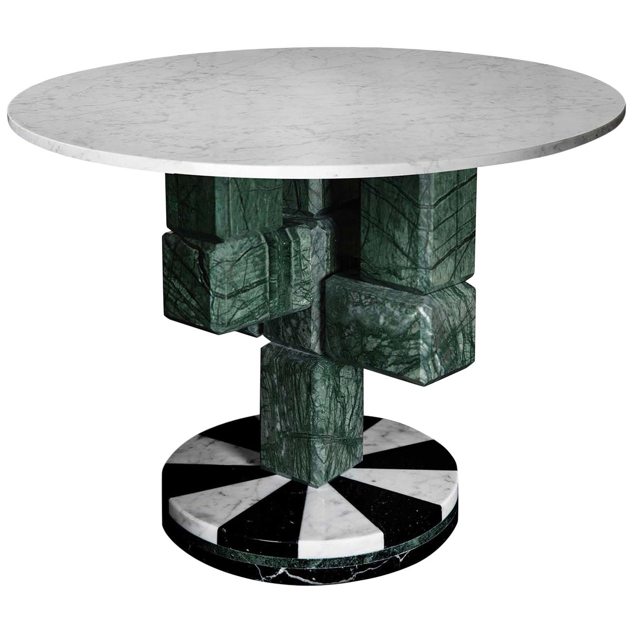 Caxus Marble Small Coffee Table by Federico Sigali