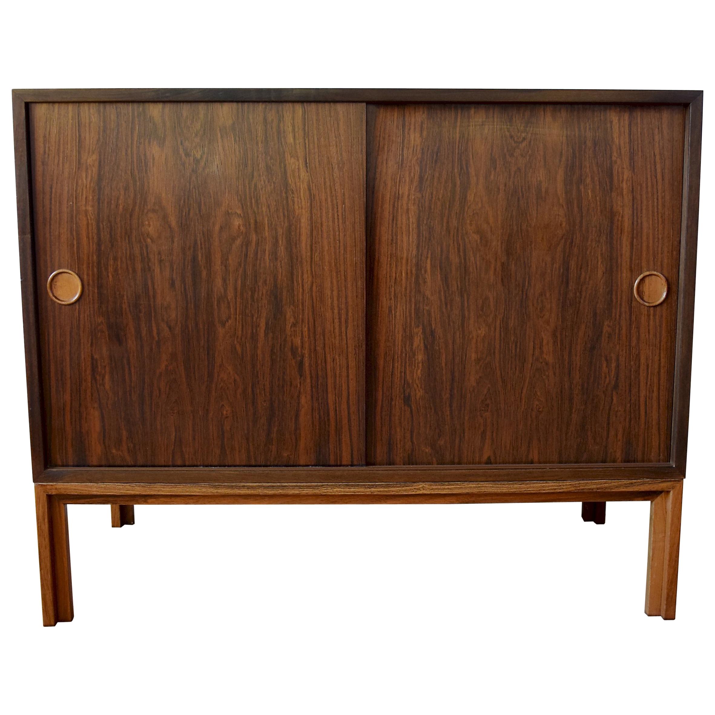 Danish Midcentury Kai Kristiansen Rosewood Bar Cabinet, 1960s For Sale