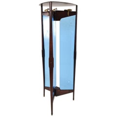 Mid-Century Modern Italian Coat Rack Room Divider after Ico Parisi