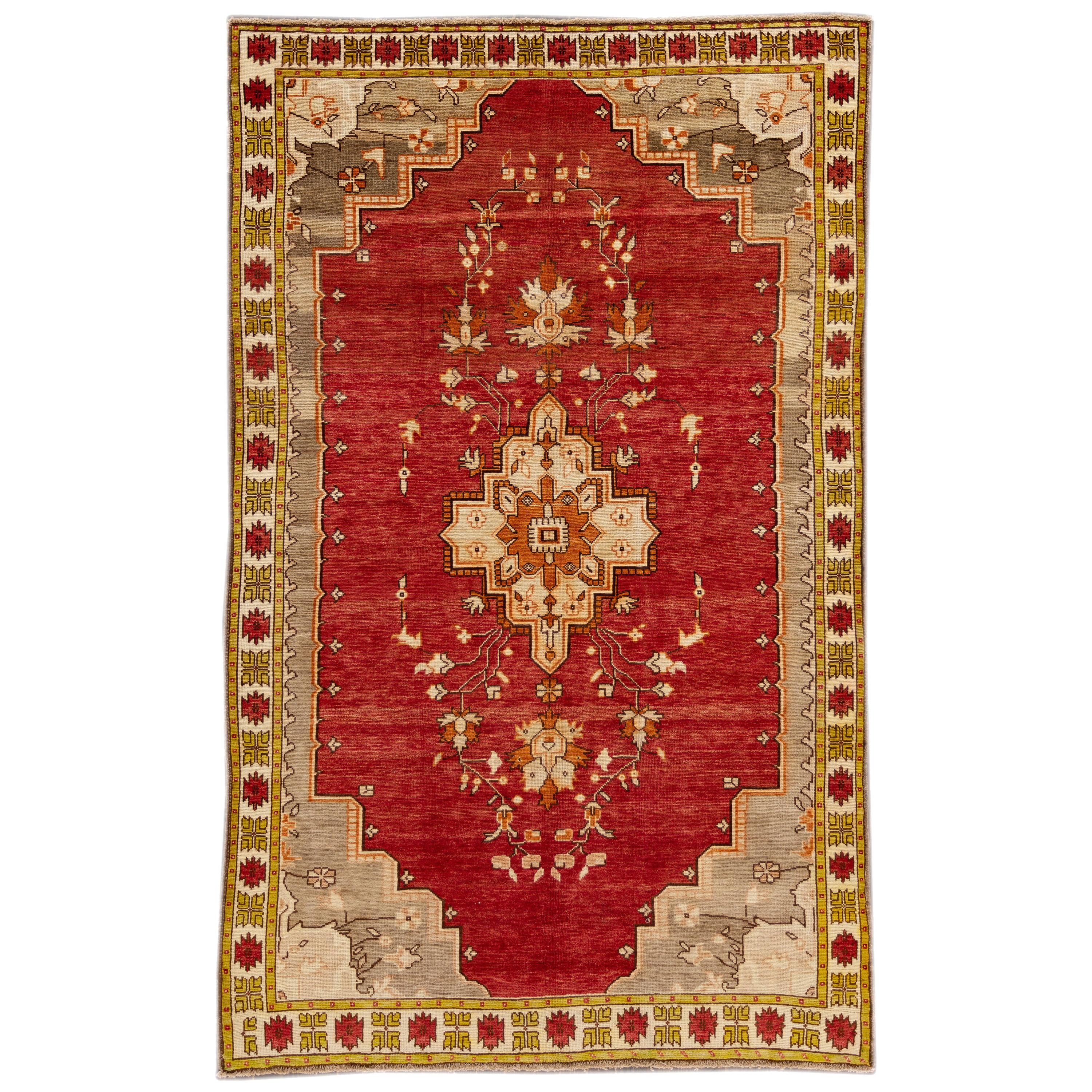 Vintage 1930s Khotan Rug