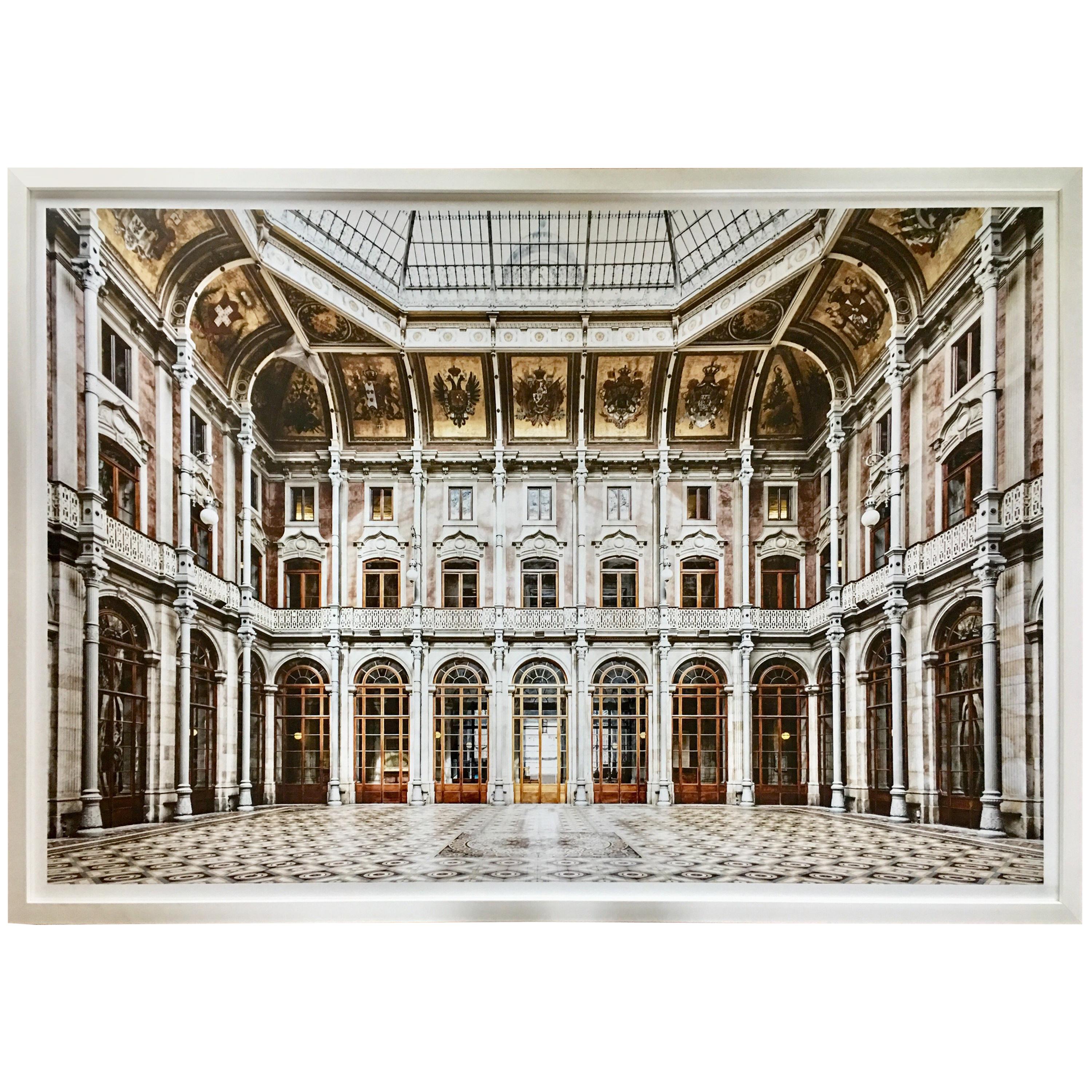 Neoclassical Style Architectural Art Photograph, Portugal