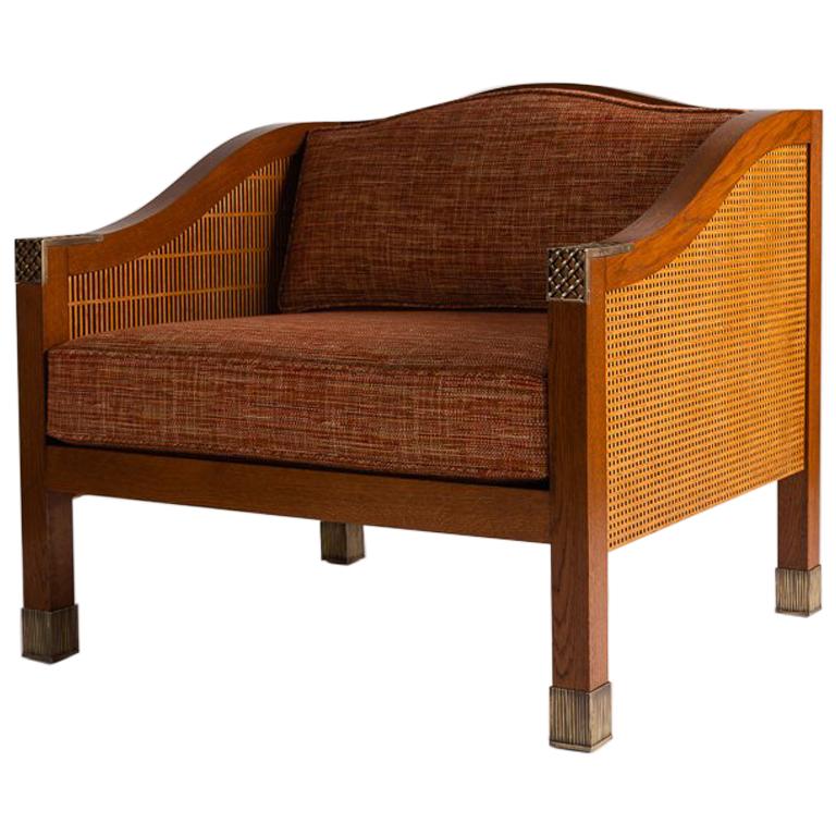 Louis Cane armchair, 1995, offered by Maison Gerard