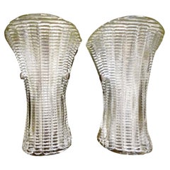 Pair of Mid-Century Modern Murano Glass Sconces