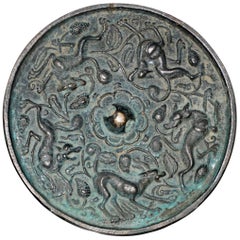 Sui - Tang Dynasty Bronze Mirror 618- 906 AD