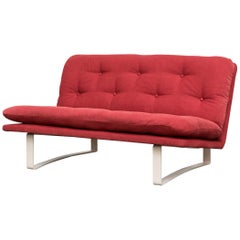 Kho Liang Ie C684 Loveseat for Artifort in Raspberry