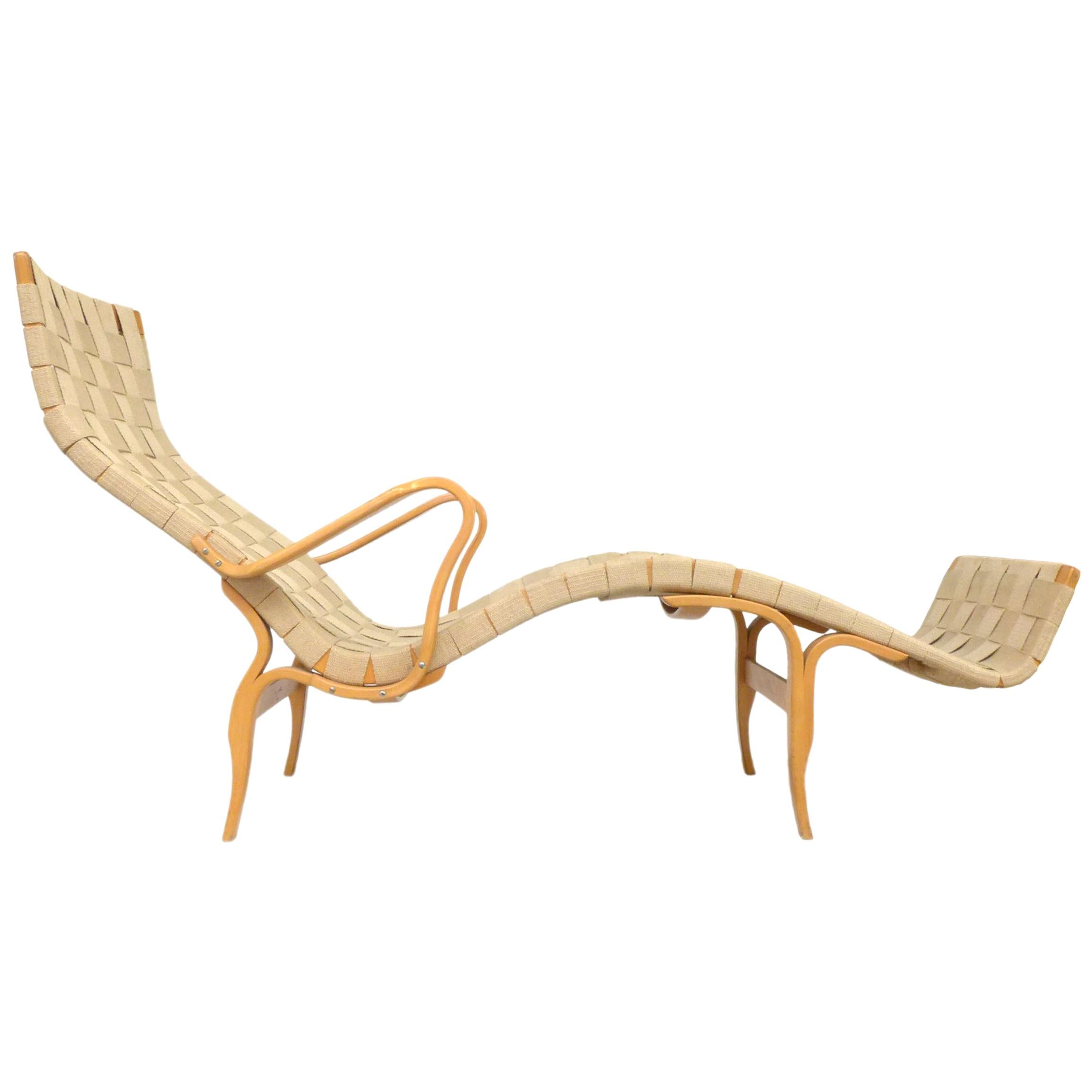 "Pernilla 3" Lounge Chair by Bruno Mathsson for DUX