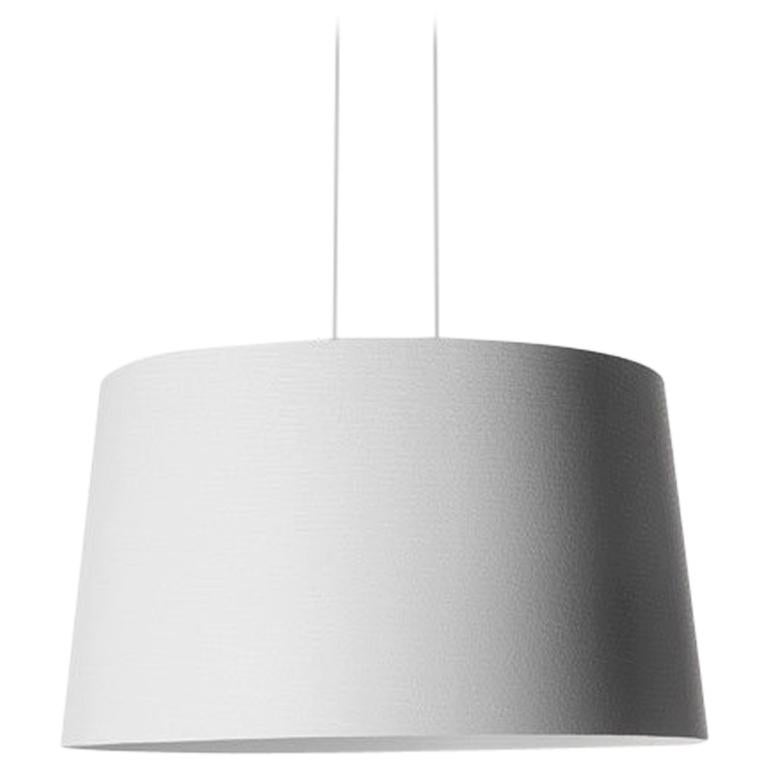 Foscarini Twice as Twiggy LED Suspension Lamp in White by Marc Sadler For Sale