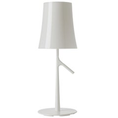 Foscarini Large Dimmable Birdie Table Lamp in White, Ludovica & Roberto Palomba