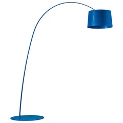 Lampadaire Foscarini Twiggy en indigo par Marc Sadler