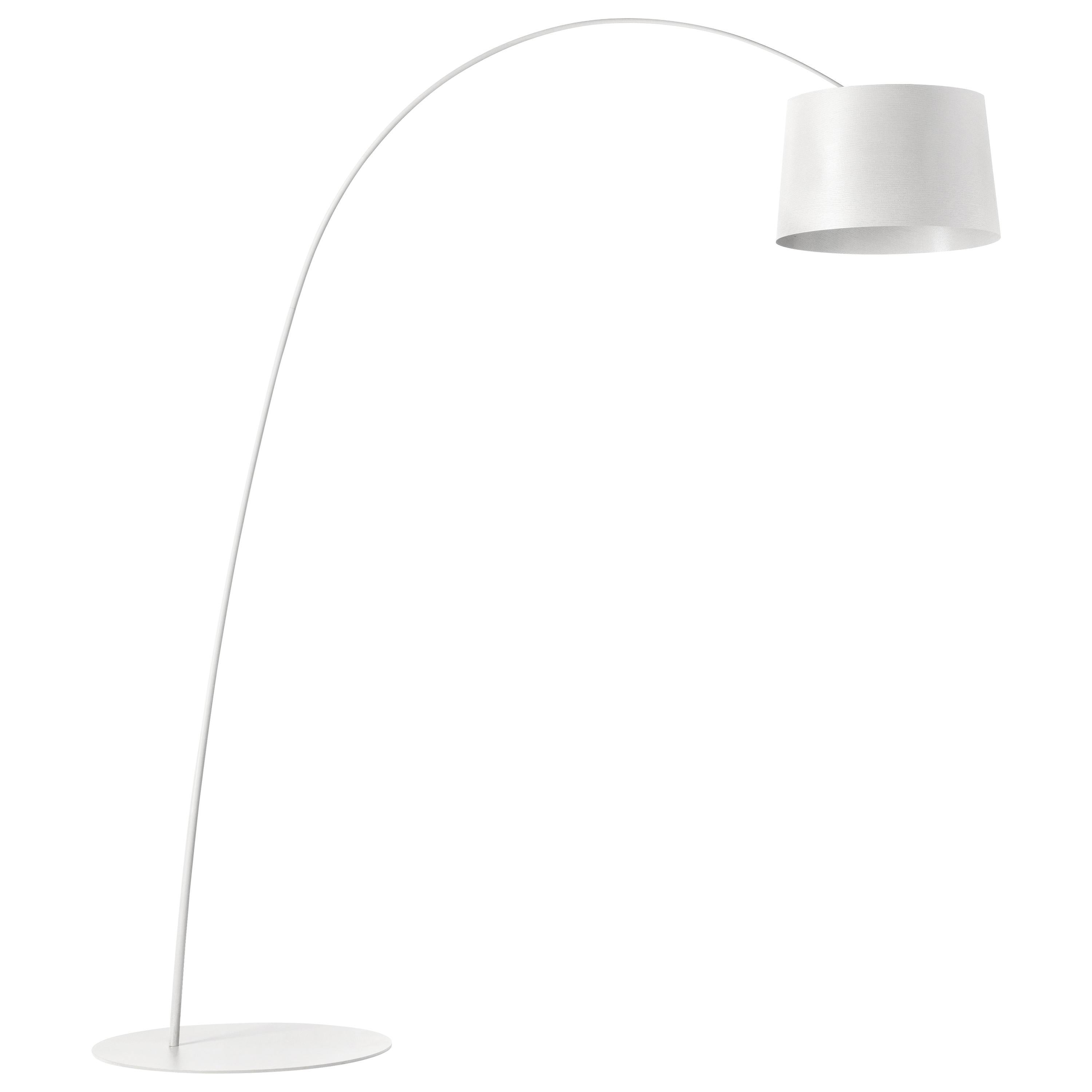 Lampada da terra Twiggy di Foscarini in bianco di Marc Sadler