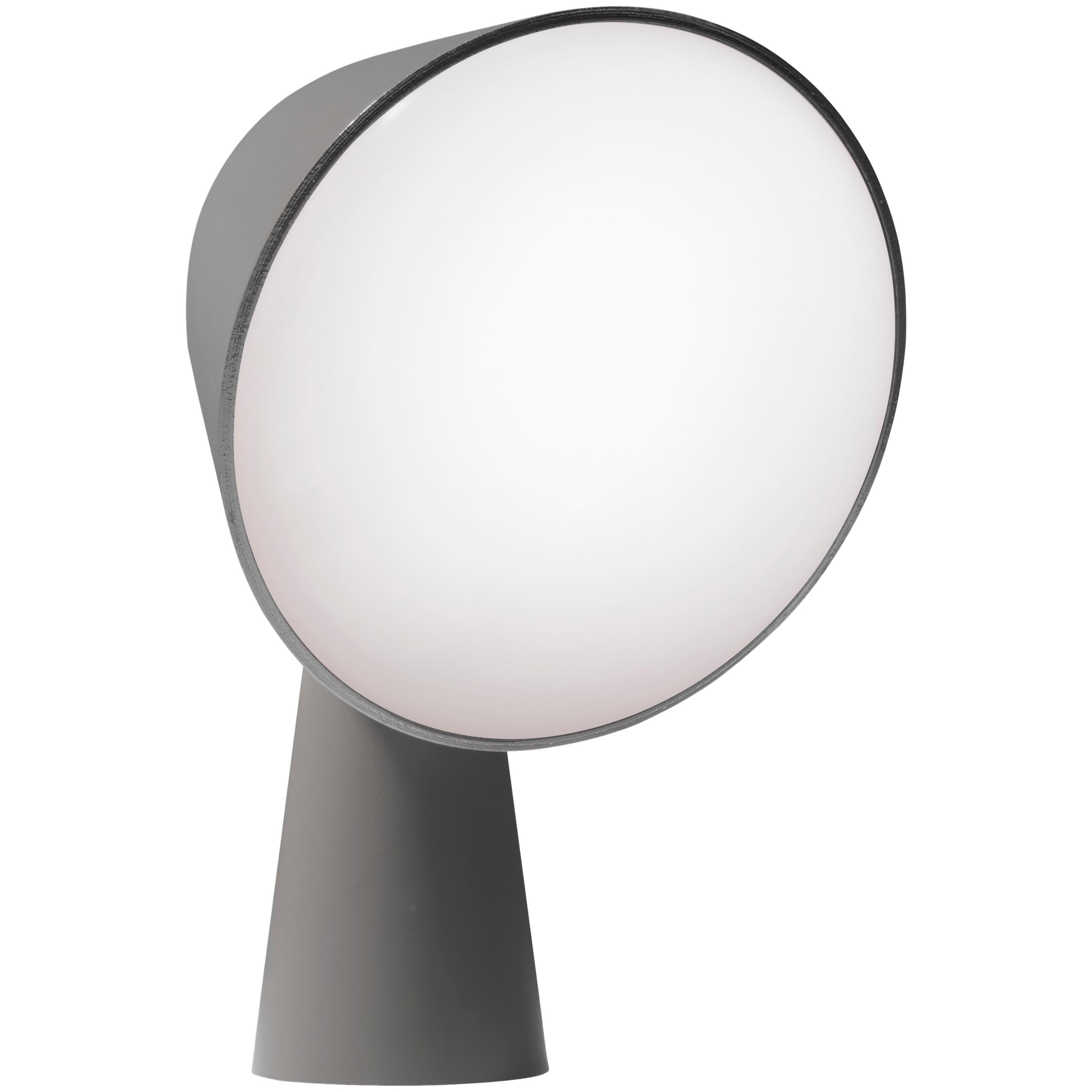 Foscarini Binic Table Lamp in Grey by Lonna Vautrin For Sale