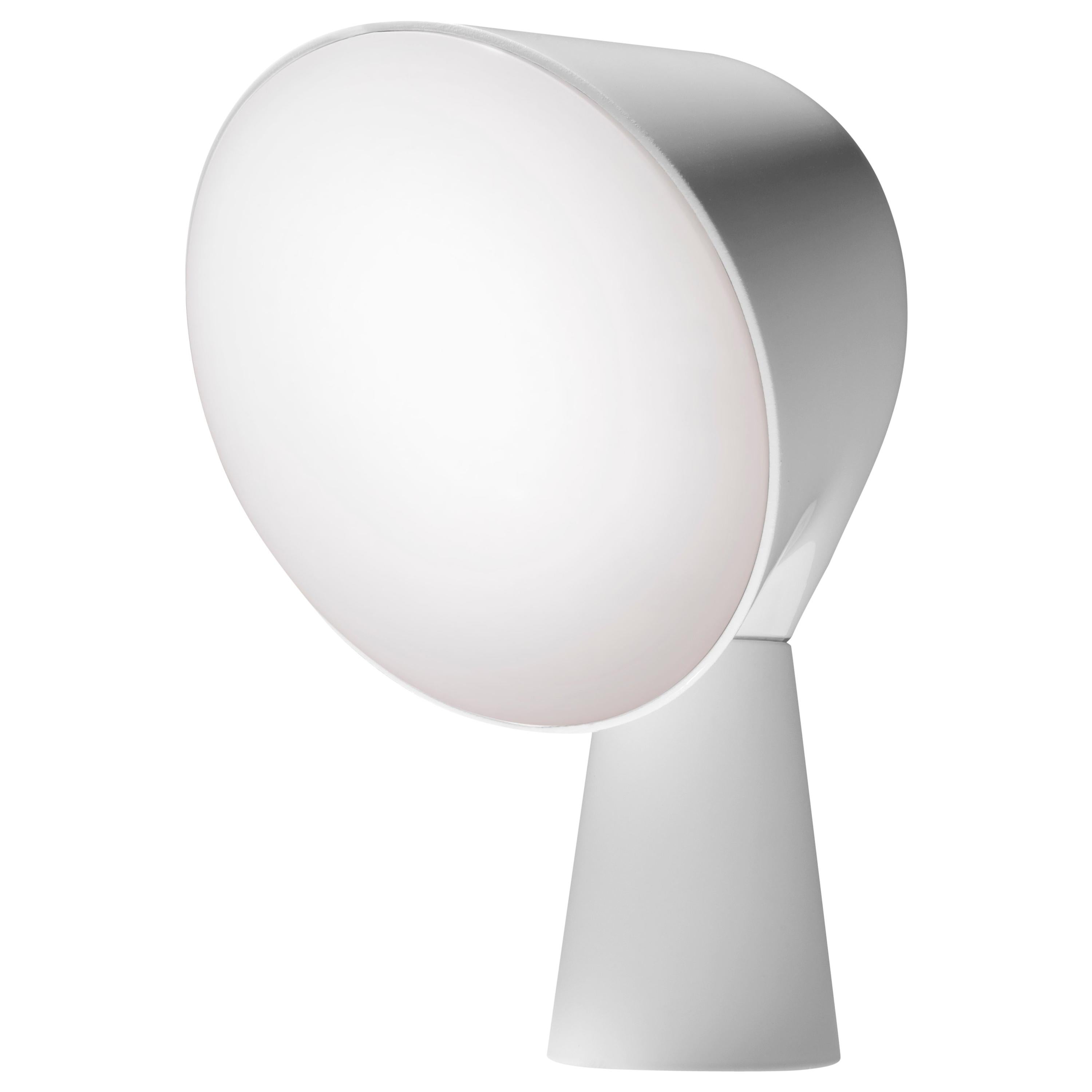 Foscarini Binic-Tischlampe in Weiß von Lonna Vautrin im Angebot