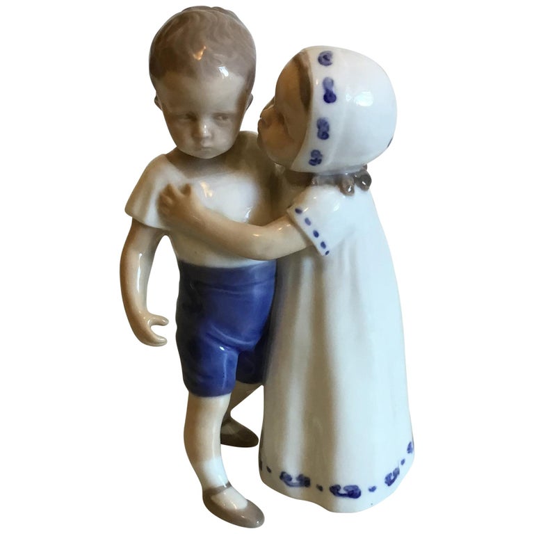 Bing & Grondahl Figurine Love Refused No 1614 For Sale