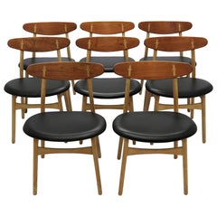 Hans J. Wegner Dining Chairs Model CH30