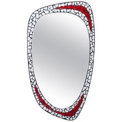 Miroir en mosaïque asymétrique, années 1950