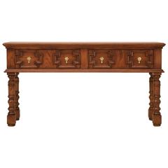 Traditional English Style Console Table 2