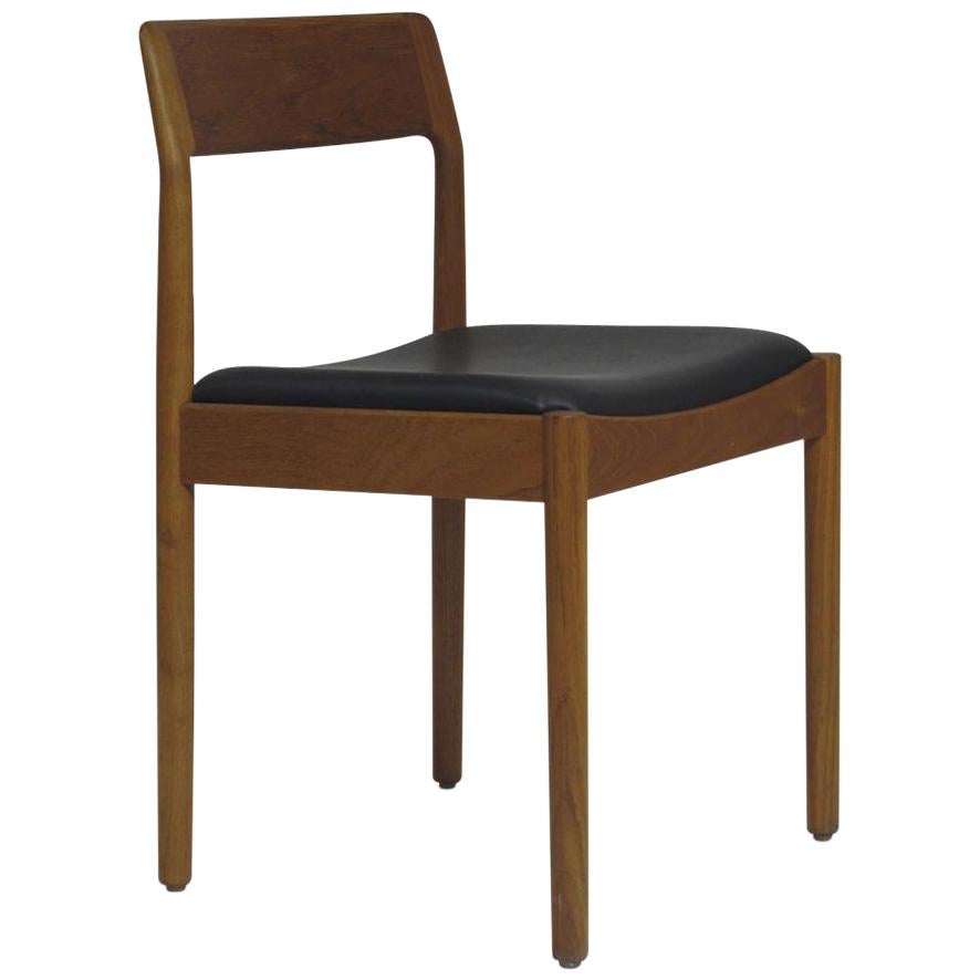 Danish Teak Dining Chairs, Set of 4