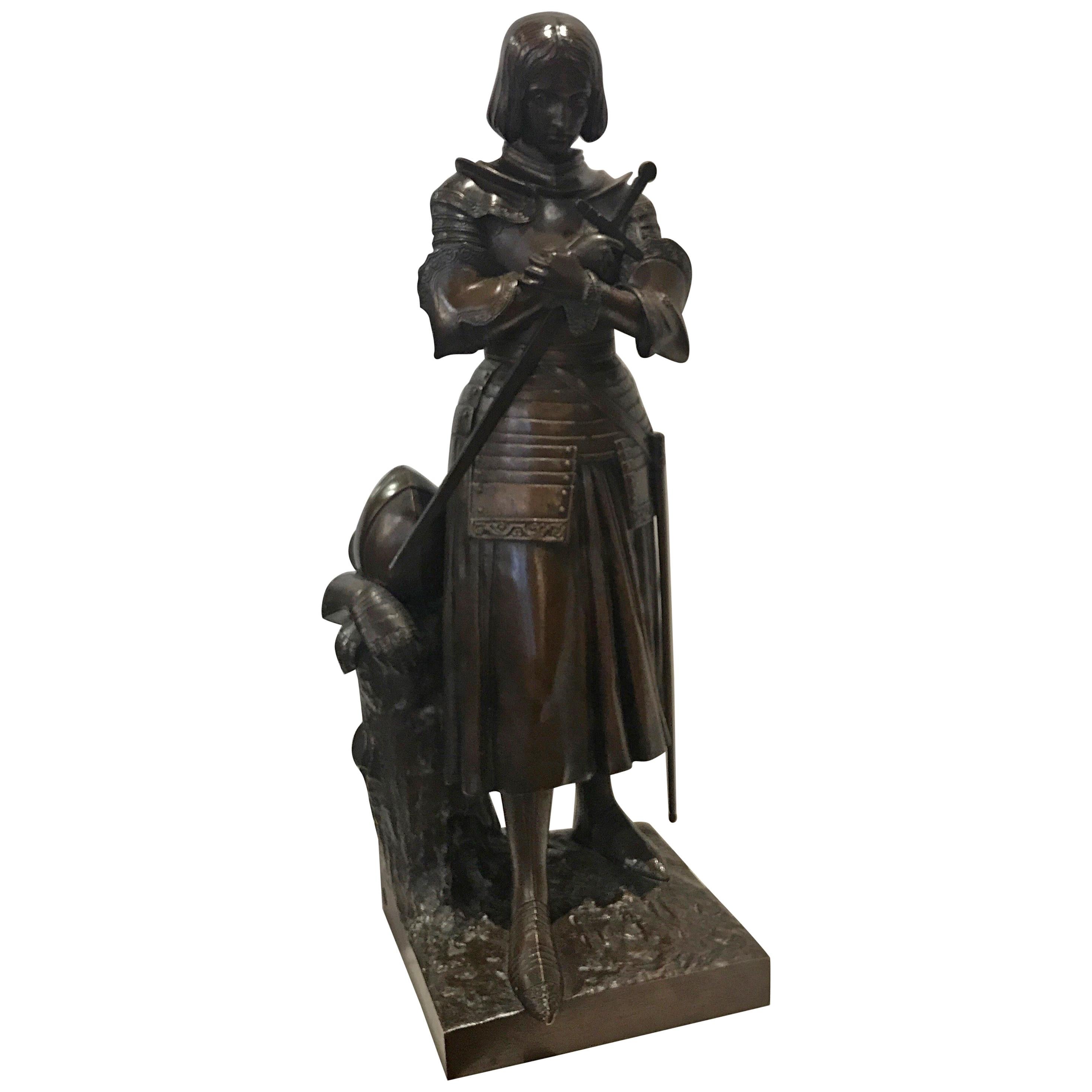 Joan of Arc Bronze by Marie D'Orleans