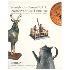 Sotheby's, Pennsylvania-German Folk Art, Decorative Arts and Furniture