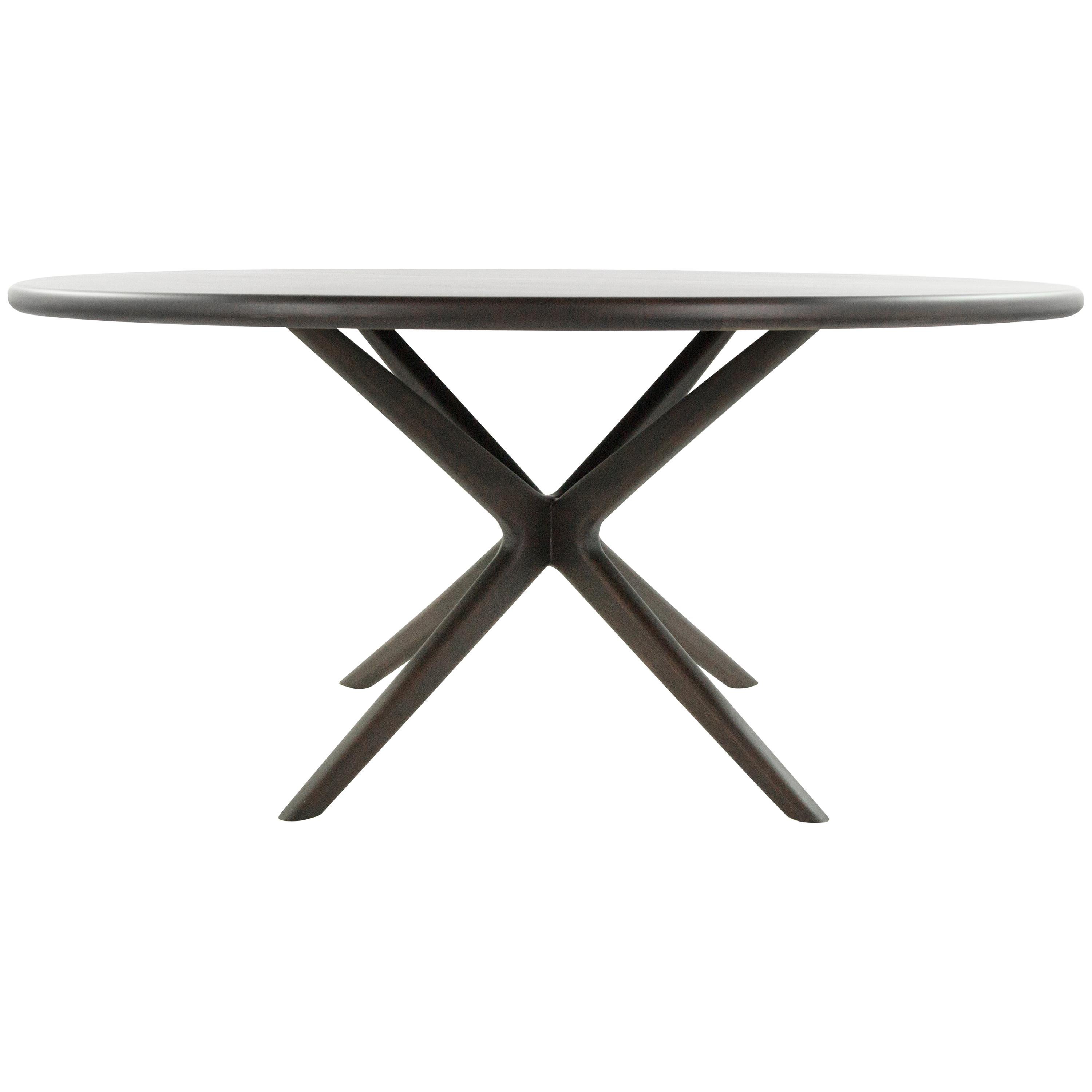 Walnut Gazelle Collection Dining Table