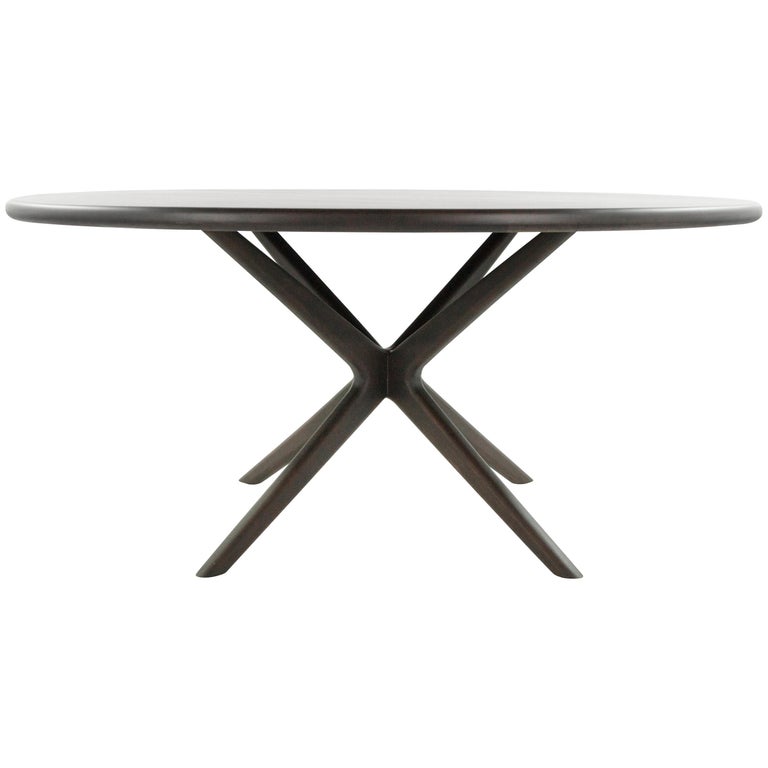 Walnut Gazelle Collection Dining Table For At 1stdibs Walnut Gazelle Collection Dining Table For