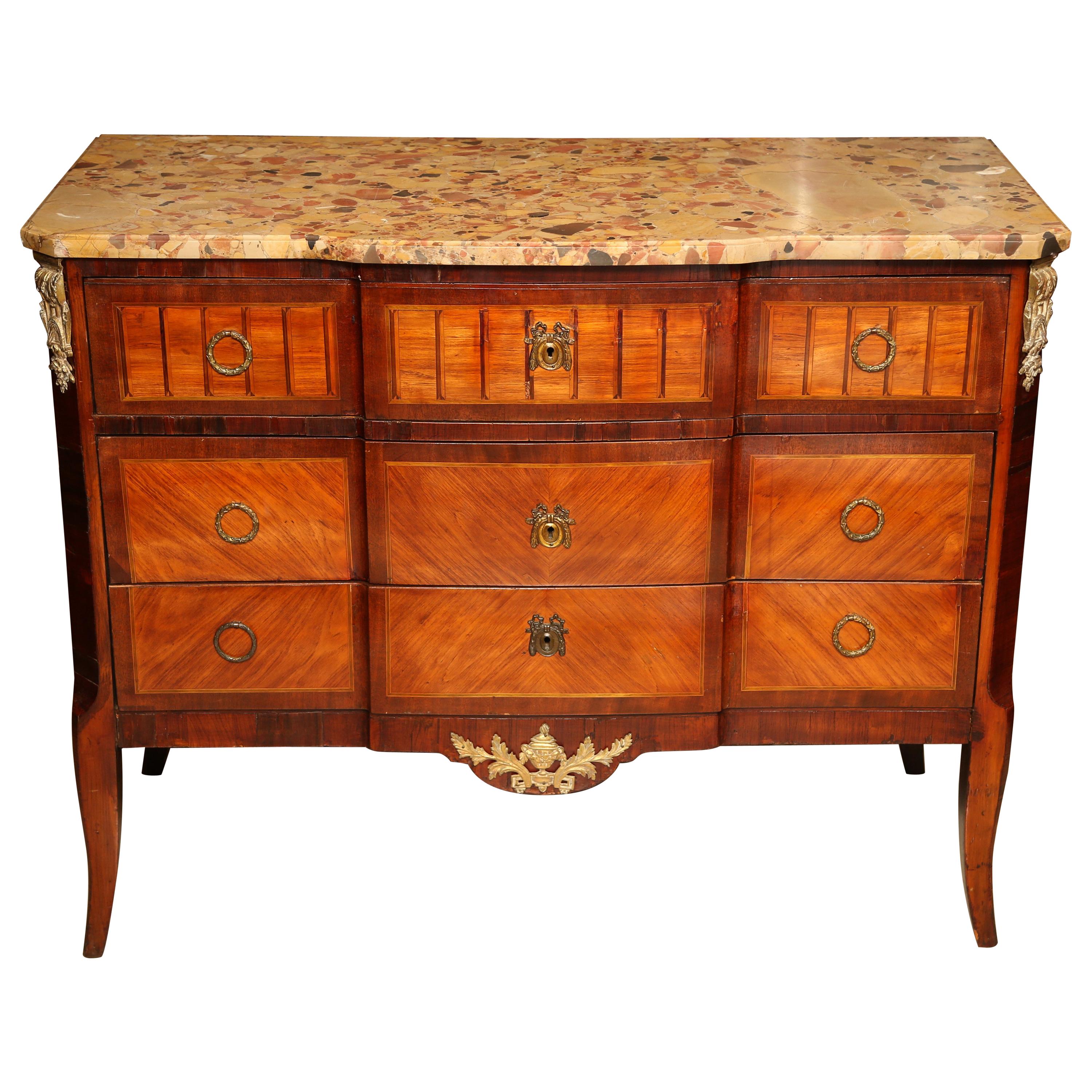 Superb 19th Century French Commode with Marble Top