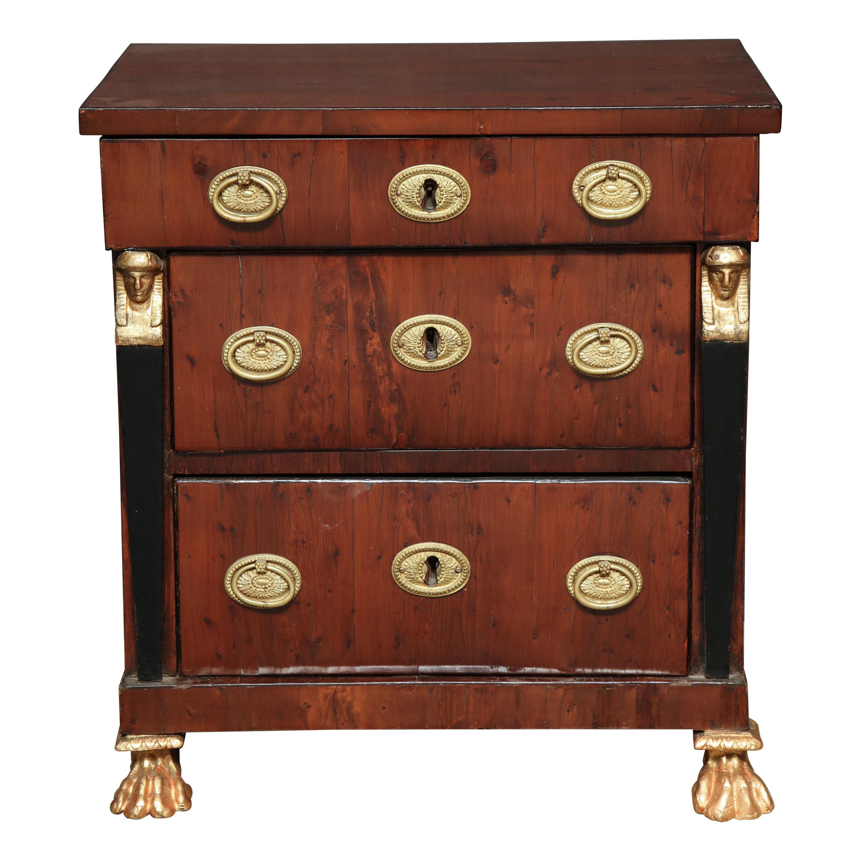 French Empire Miniature Commode