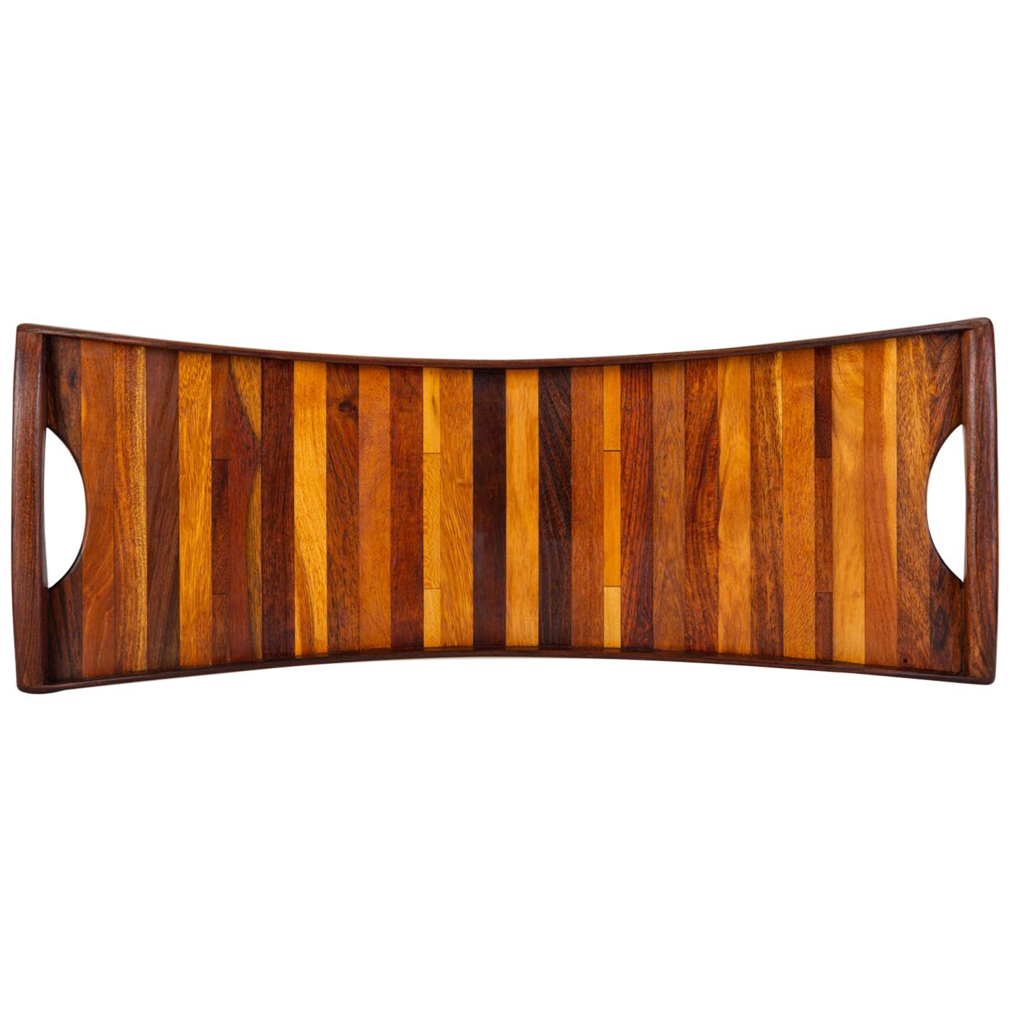 Narrow Striped Tray by Don Shoemaker for Señal