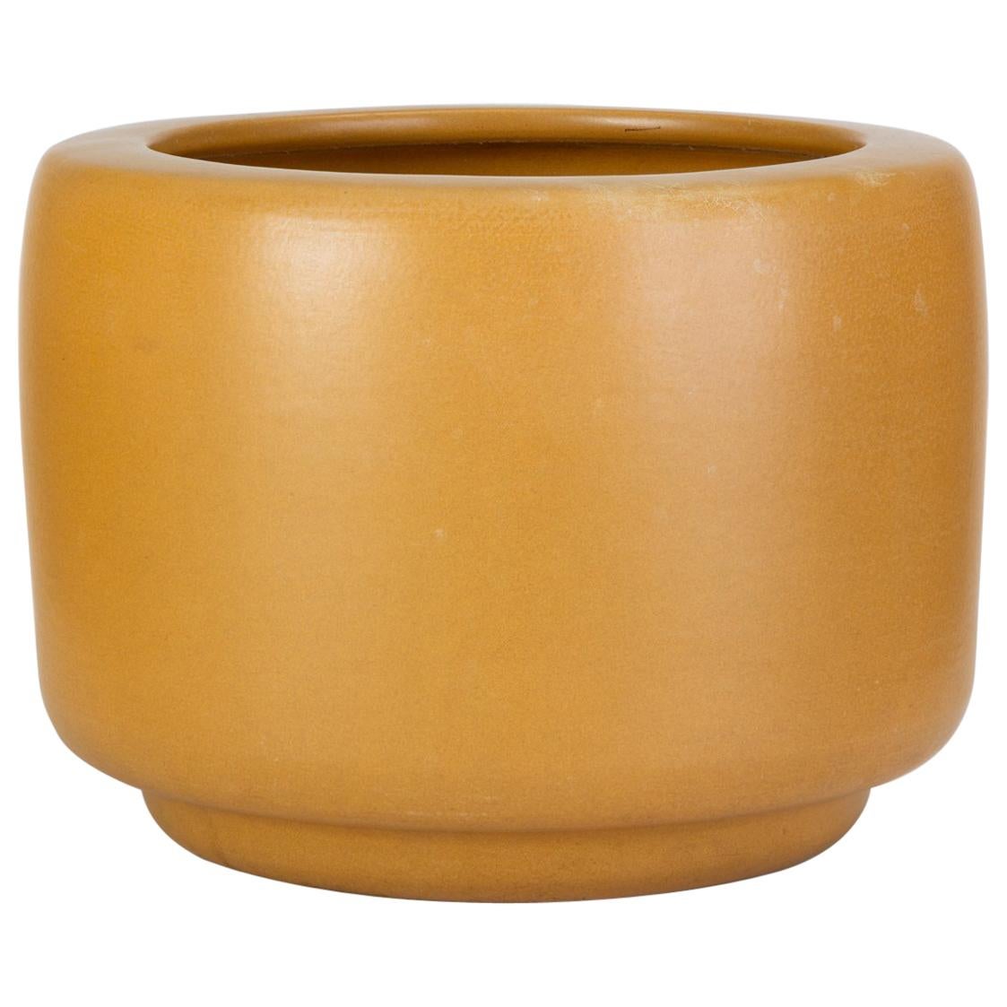 CP-13 Tire Planter by John Follis for Architectural Pottery in Yellow Glaze