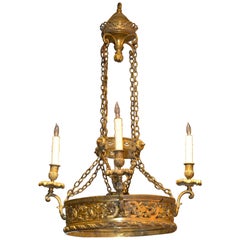 19th Century French Bronze Fixture