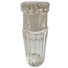 Tiffany & Co. Kristall Nachttisch Wasserkaraffe mit Glas