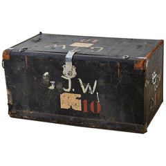 Early 20th Century German Steamer Trunk by Kongsbak