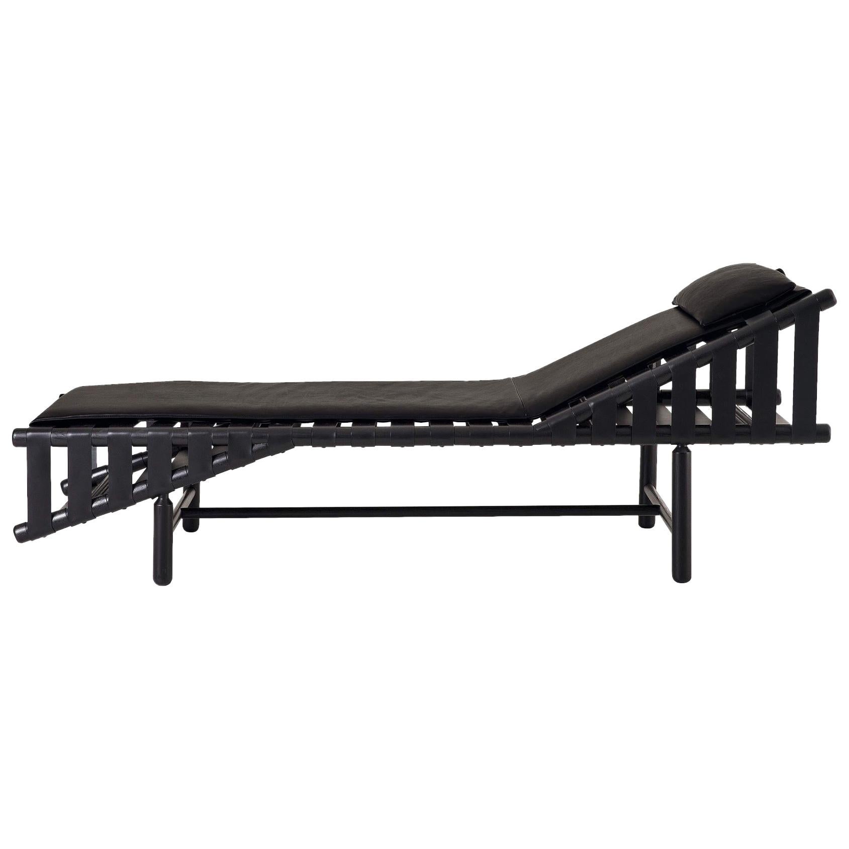 Bikini Daybed with Black Dyed Ashwood Frame by Busnelli For Sale