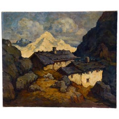 Carl Knauf, Homestead in the Mountains, circa 1925