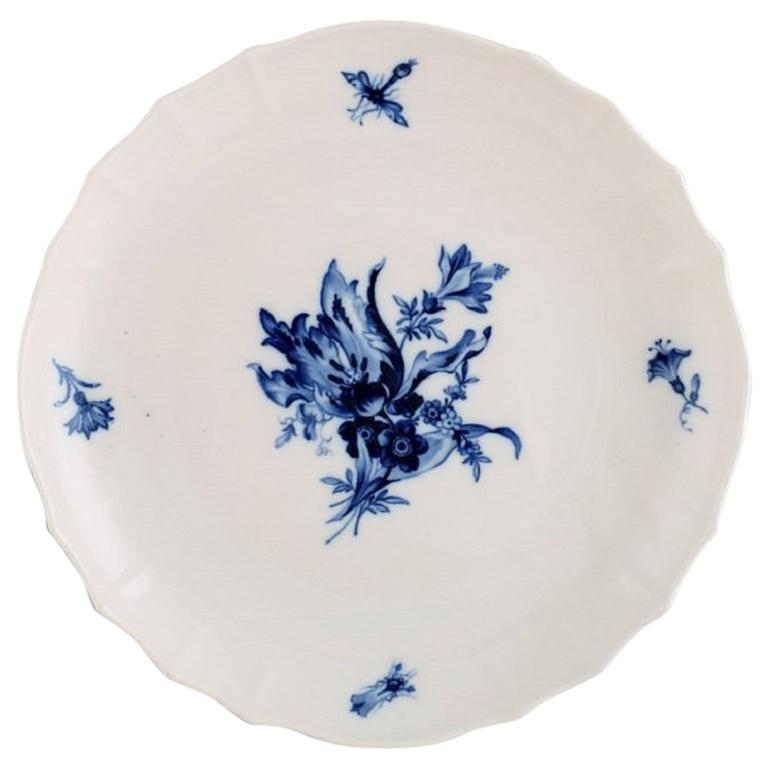 Meissen Blue Onion Low Porcelain Bowl, circa 1920 For Sale