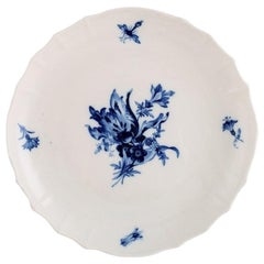 Antique Meissen Blue Onion Low Porcelain Bowl, circa 1920