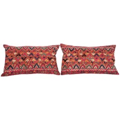 Antique Sind Pillows Fashioned from a Late 19th Century Embroidery, India