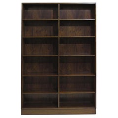 Pair of Danish Rosewood Bookcases by Omann Jun