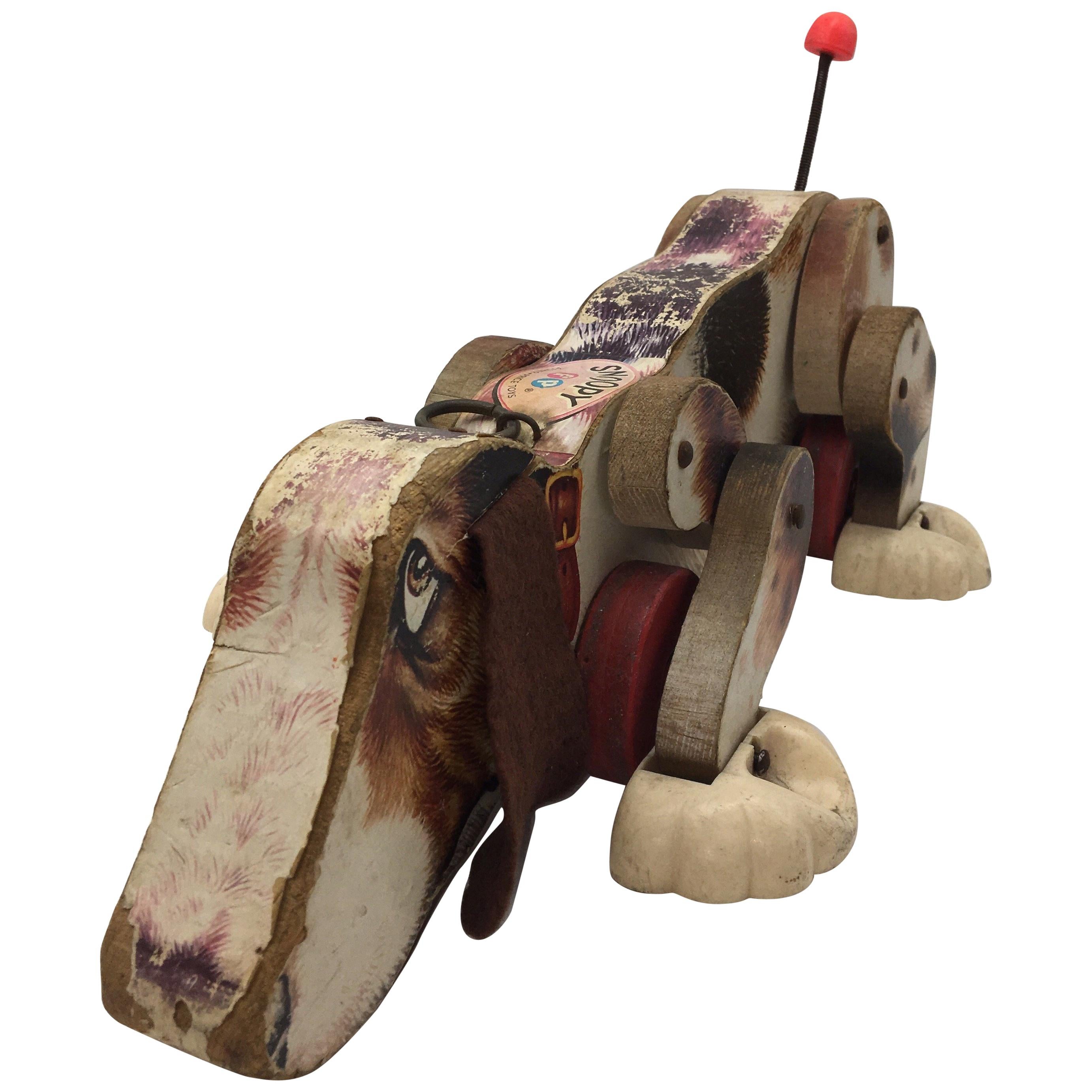 Snoopy Fisher Price Toys, circa 1950 For Sale