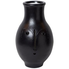 Grand vase en céramique unique en son genre signé par Dalo