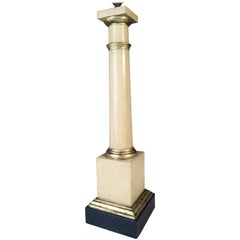Tole Table Lamp, Empire Style
