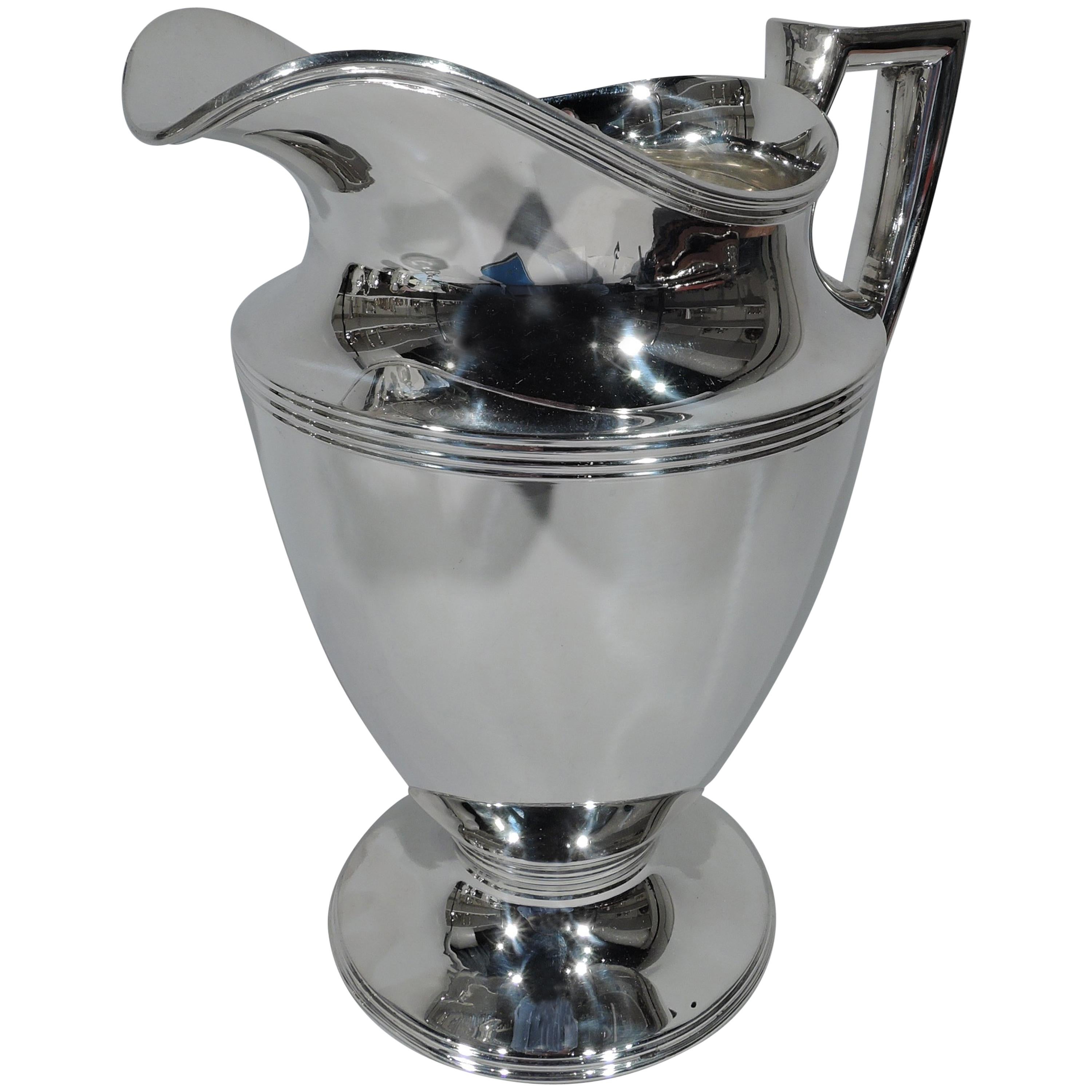 Tiffany Classic Sterling Silver Water Pitcher