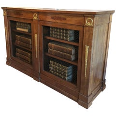 Empire Mahogany Bookcase