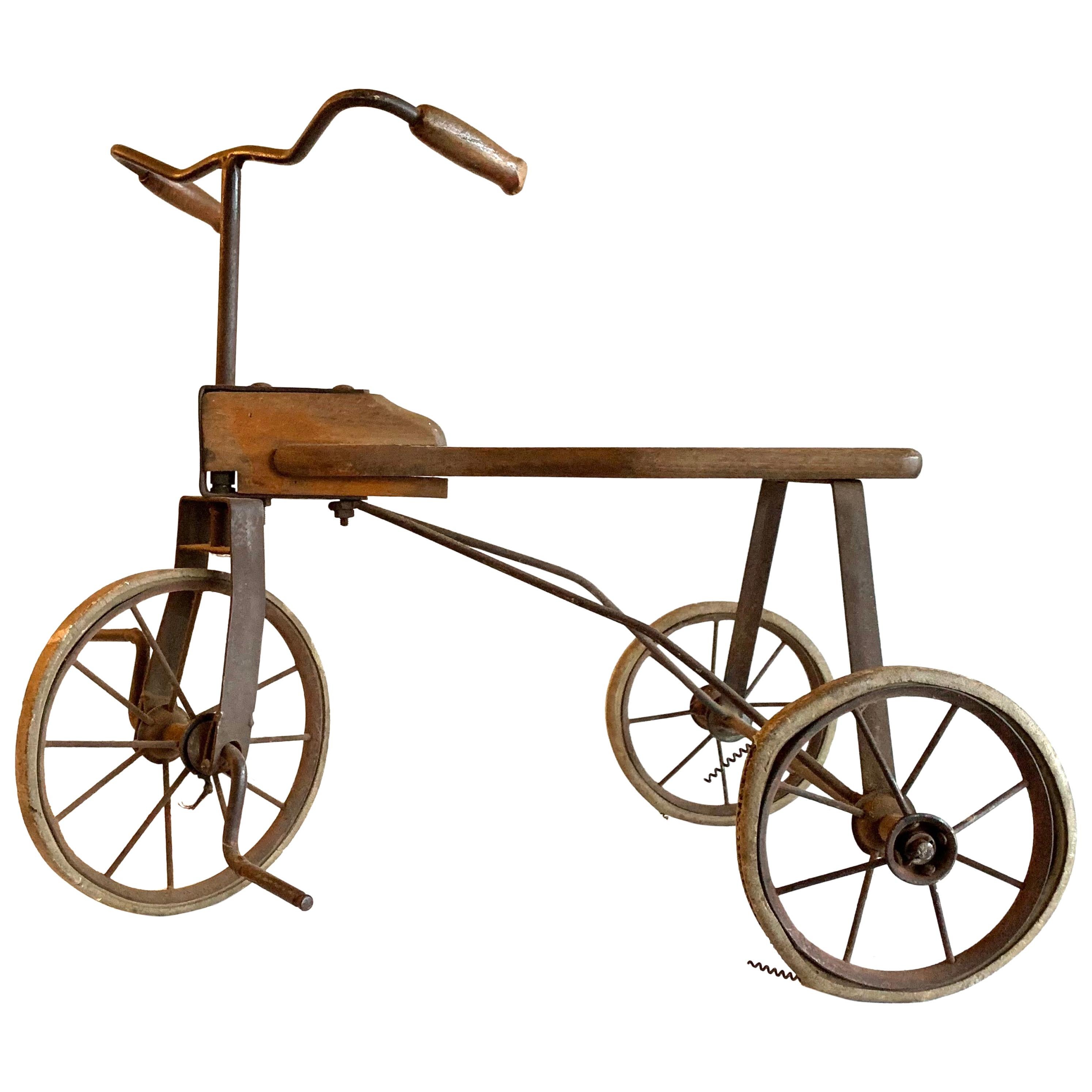 Early 20th Century, Rare Antique Child Bicycle
