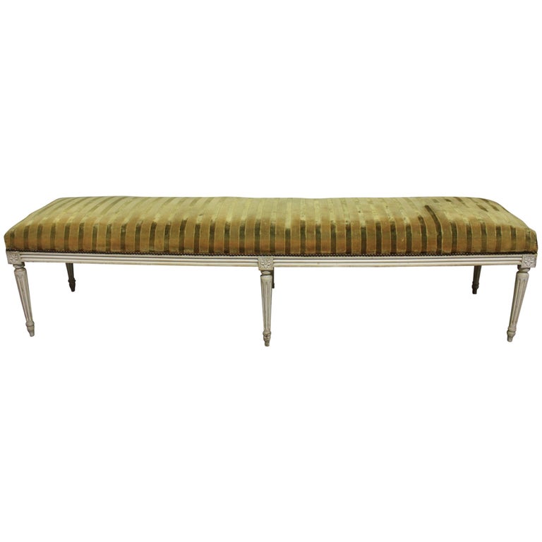 French 19th Century Louis Xvi Bench At 1stdibs