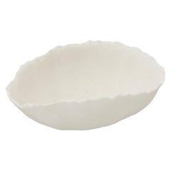 Handmade Bowl Matte White Porcelain