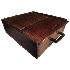 Antique Butter Salesperson's Carrying Box, Primitive